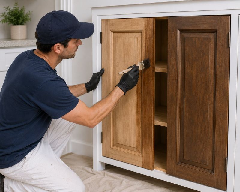 Wood Cabinet Refinishing in Terre Haute, IN